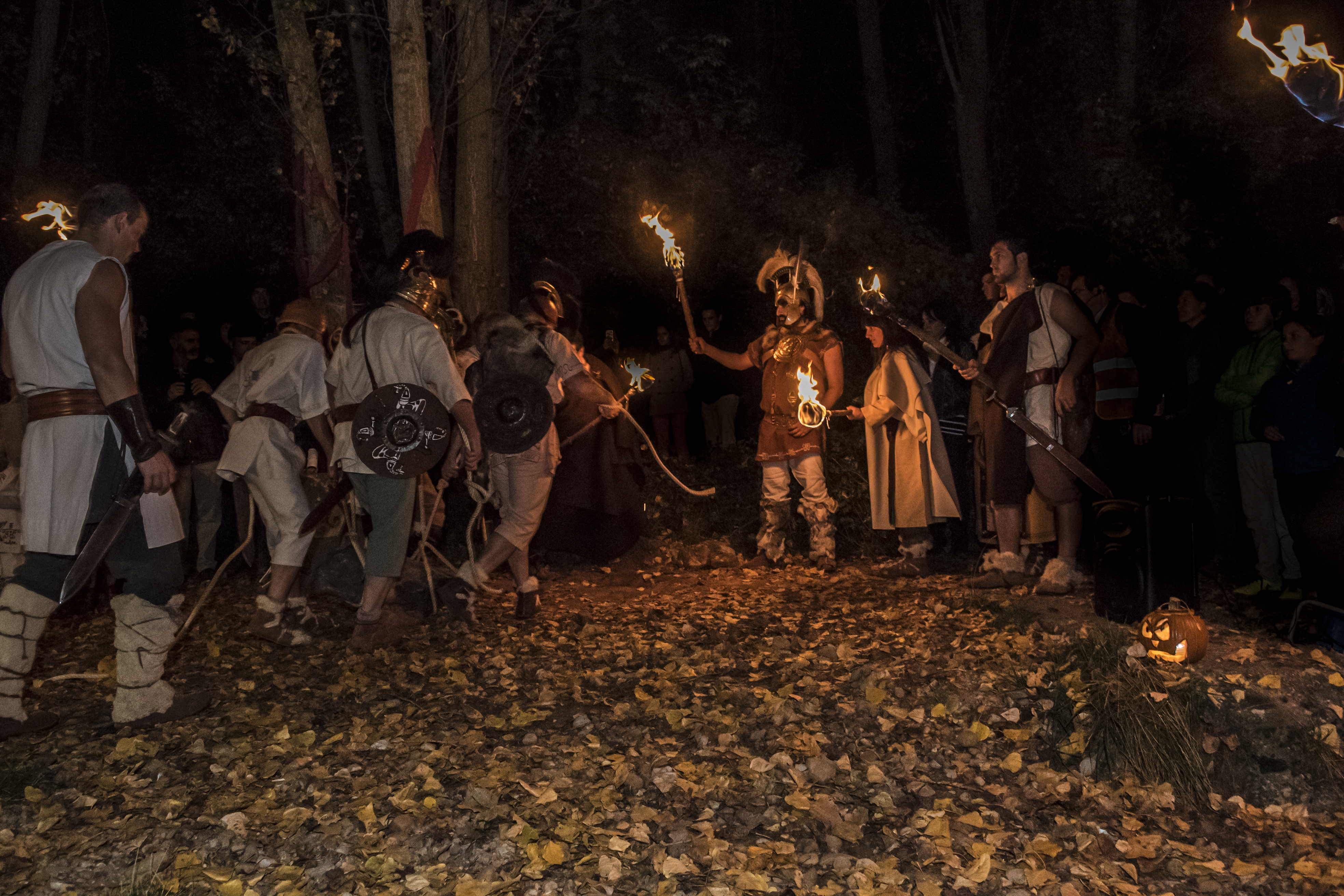 Celebración guerreros Sanmain